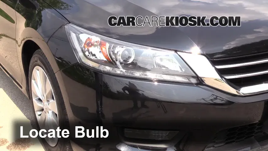 2014 Honda Accord EX-L 3.5L V6 Sedan Éclairage Feu clignotant avant (remplacer l'ampoule)